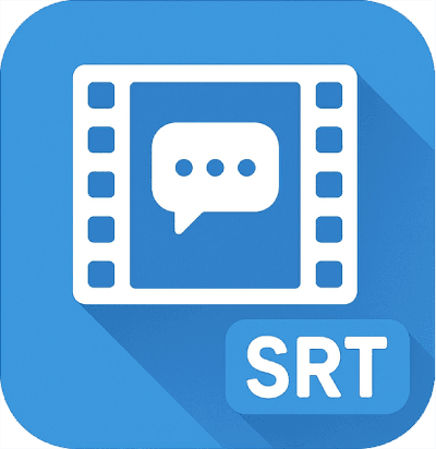 動画プレイヤーと連動してsrt用字幕データを作成するツール画面