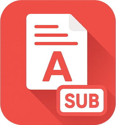 Subtitle Generatorの抽出画面イメージ